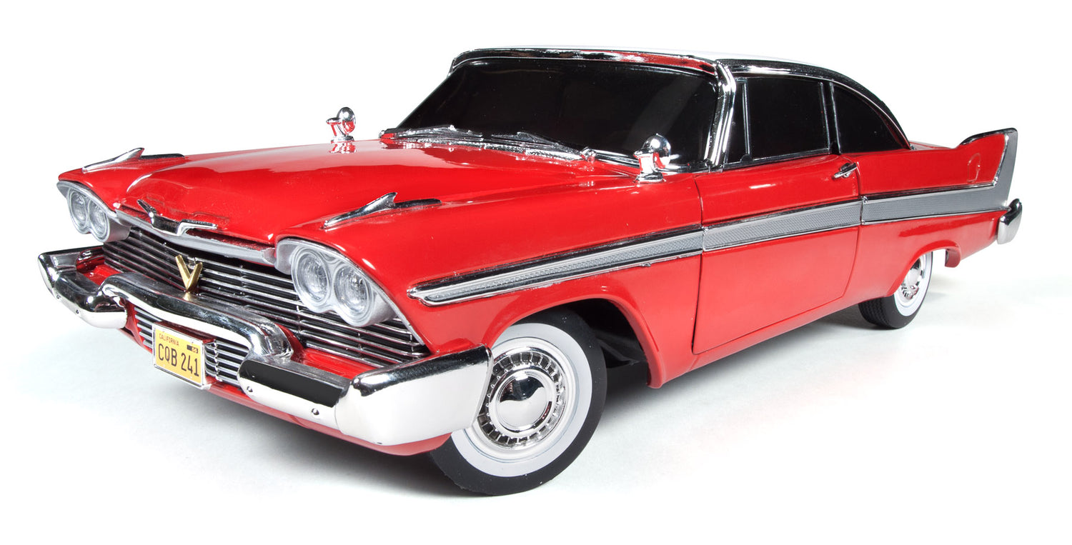 Auto World Christine 1958 Plymouth Fury Night Version 1:18 Scale Diecast