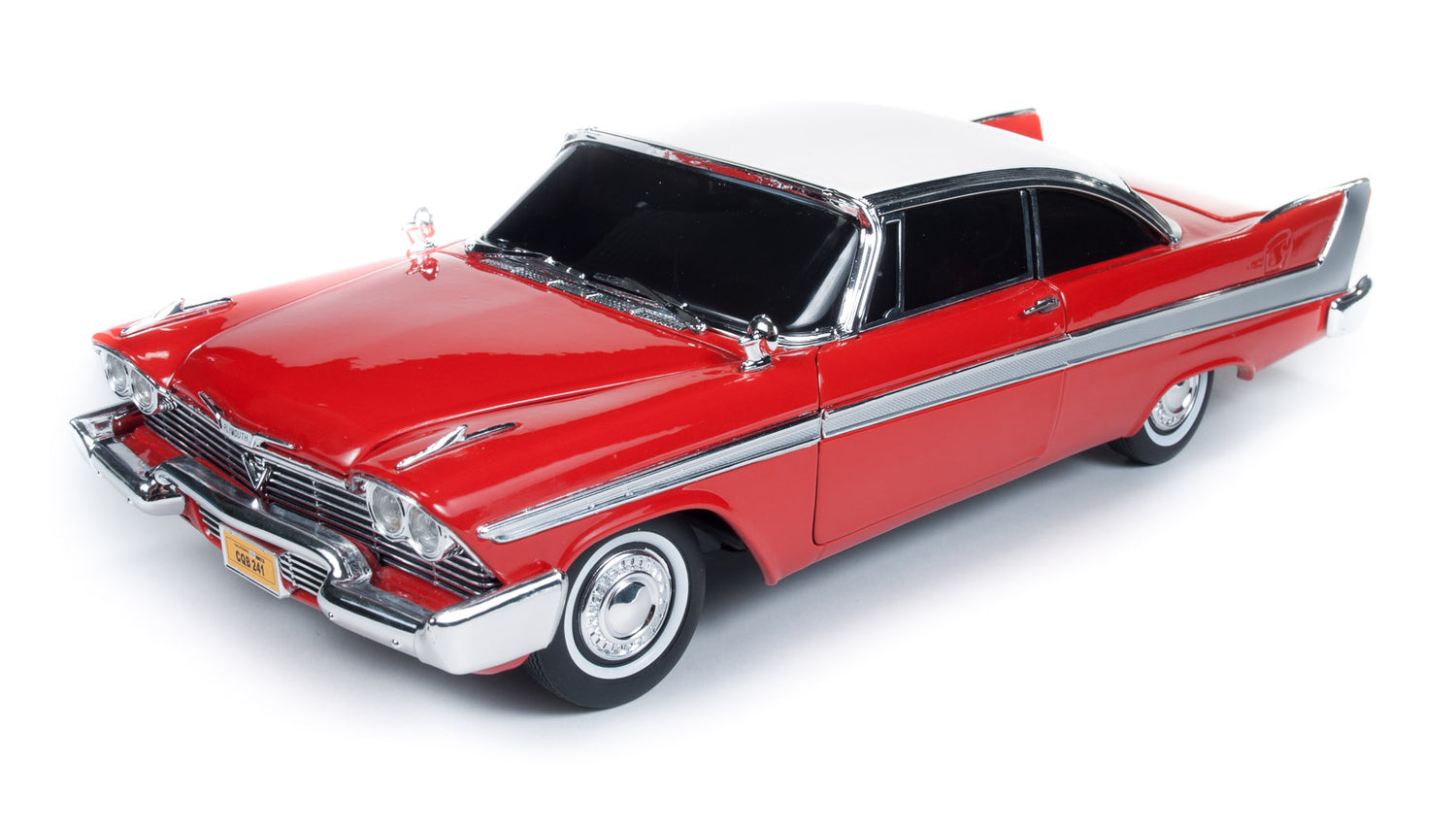 Auto World Christine 1958 Plymouth Fury Night Version 1:18 Scale Diecast