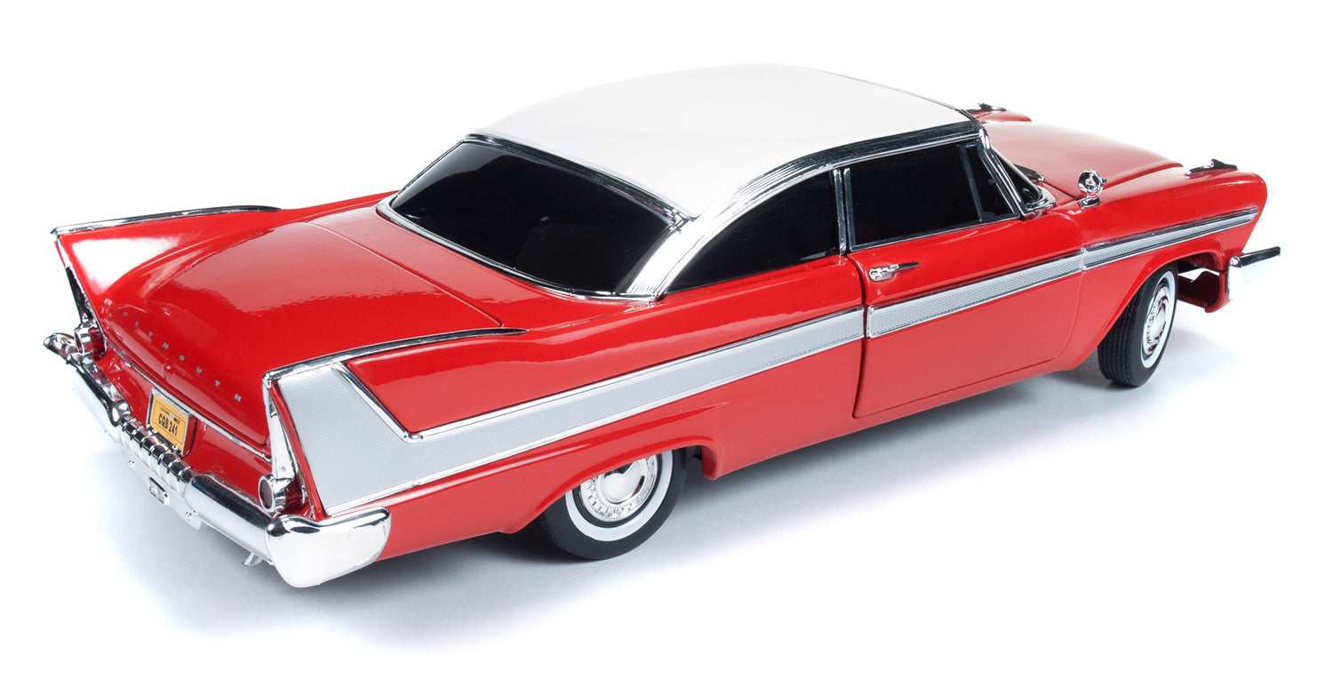 Auto World Christine 1958 Plymouth Fury Night Version 1:18 Scale Diecast