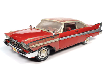 Auto World Christine 1958 Plymouth Fury (Partially Restored) 1:18 Scale Diecast