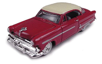 Classic Metal Works 1953 Ford Victoria Red/White 1:87 HO Scale