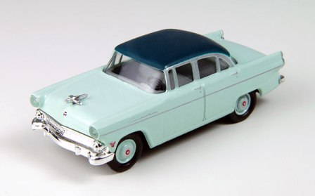 Classic Metal Works 1955 Ford Customline 4-Door Neptune Green 1:87 HO Scale