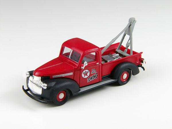 Classic Metal Works 1941-1946 Chevy Tow Truck Texaco Towing 1:87 HO Scale