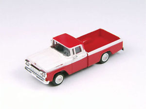 Classic Metal Works 1960 Ford F-100 Pickup Monte Carlo Red 1:87 HO Scale