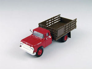 Classic Metal Works 1960 Ford Stakebed Truck Monte Carlo Red 1:87 HO Scale