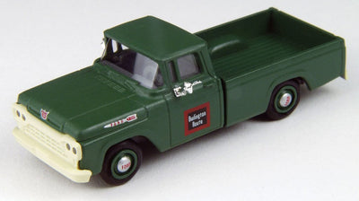 Classic Metal Works 1960 Ford F-100 Pickup w/Hy-Line Wheels Burlington 1:87 HO Scale