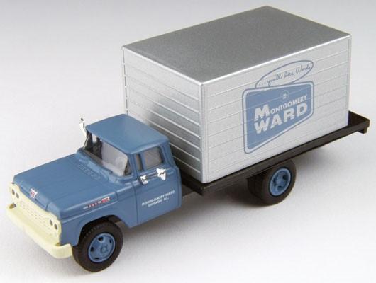 Classic Metal Works 1960 Ford Box Truck Montgomery Ward 1:87 HO Scale