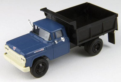 Classic Metal Works 1960 Ford Dump Truck Academy Blue 1:87 HO Scale