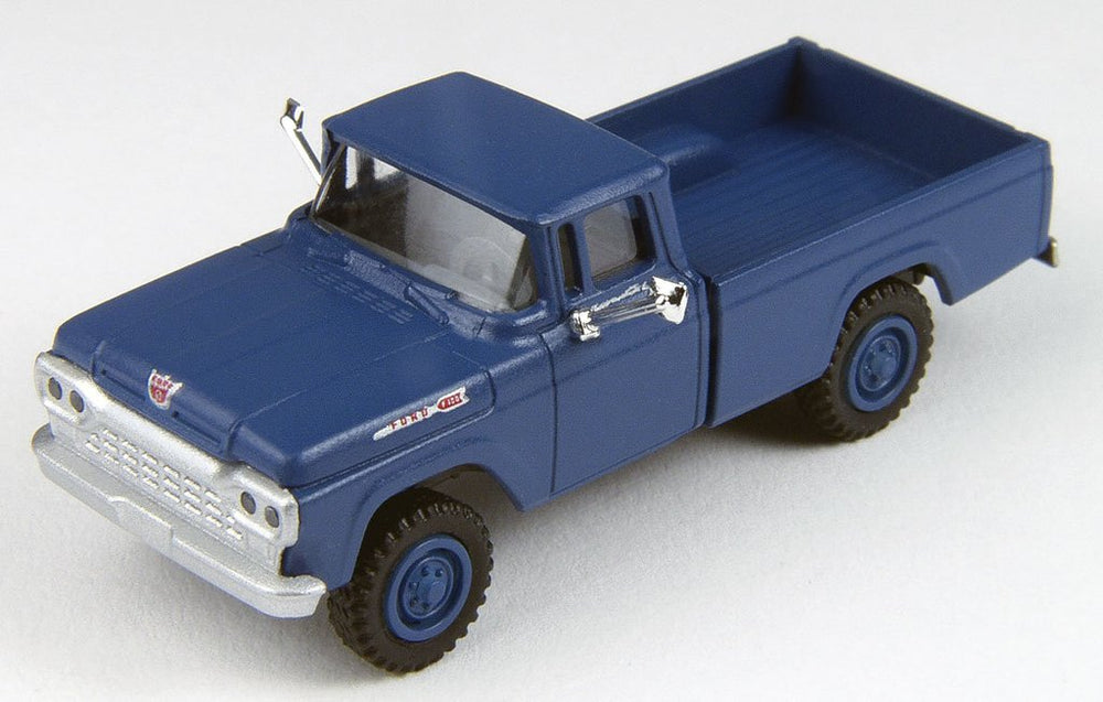 Classic Metal Works 1960 Ford F-100 4x4 Pickup Blue 1:87 HO Scale