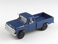 Classic Metal Works 1960 Ford F-100 4x4 Pickup Academy Blue 1:87 HO Scale