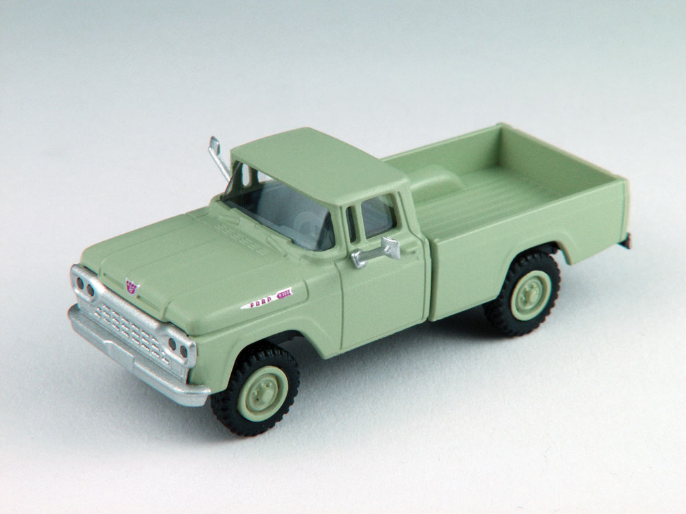 Classic Metal Works 1960 Ford 4x4 Truck - April Green 1:87 HO Scale