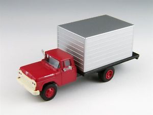 Classic Metal Works 1960 Ford Box Truck Monte Carlo Red 1:87 HO Scale