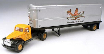 Classic Metal Works 1941-1946 Chevy Semi-Tractor & Trailer Campbell Express 1:87 HO Scale