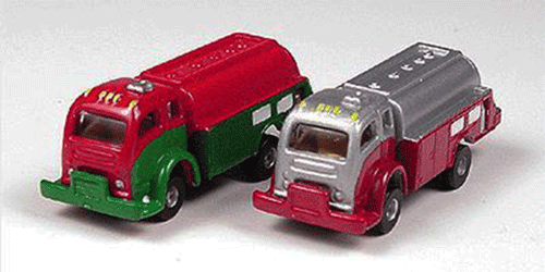 Classic Metal Works 1953 White 3000 Fuel Delivery Truck (2-Pack) 1:160 N Scale