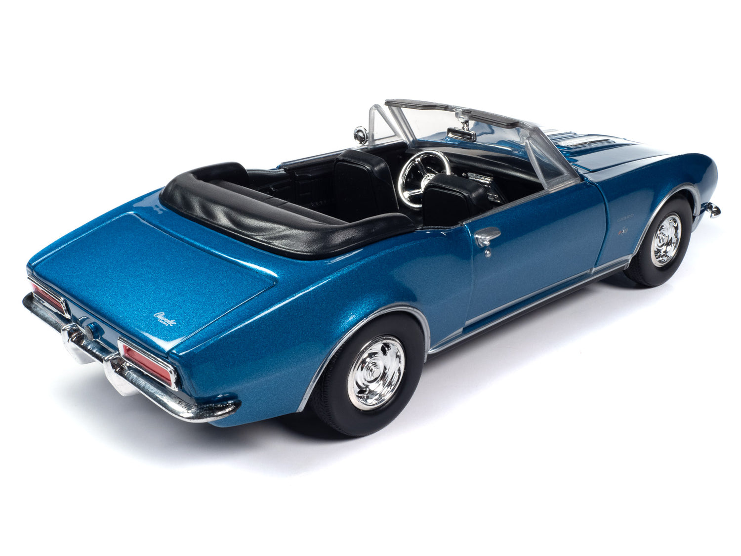 Johnny Lightning 1967 Chevy Camaro SS (Convertible) (Metallic Blue) 1:24 Diecast