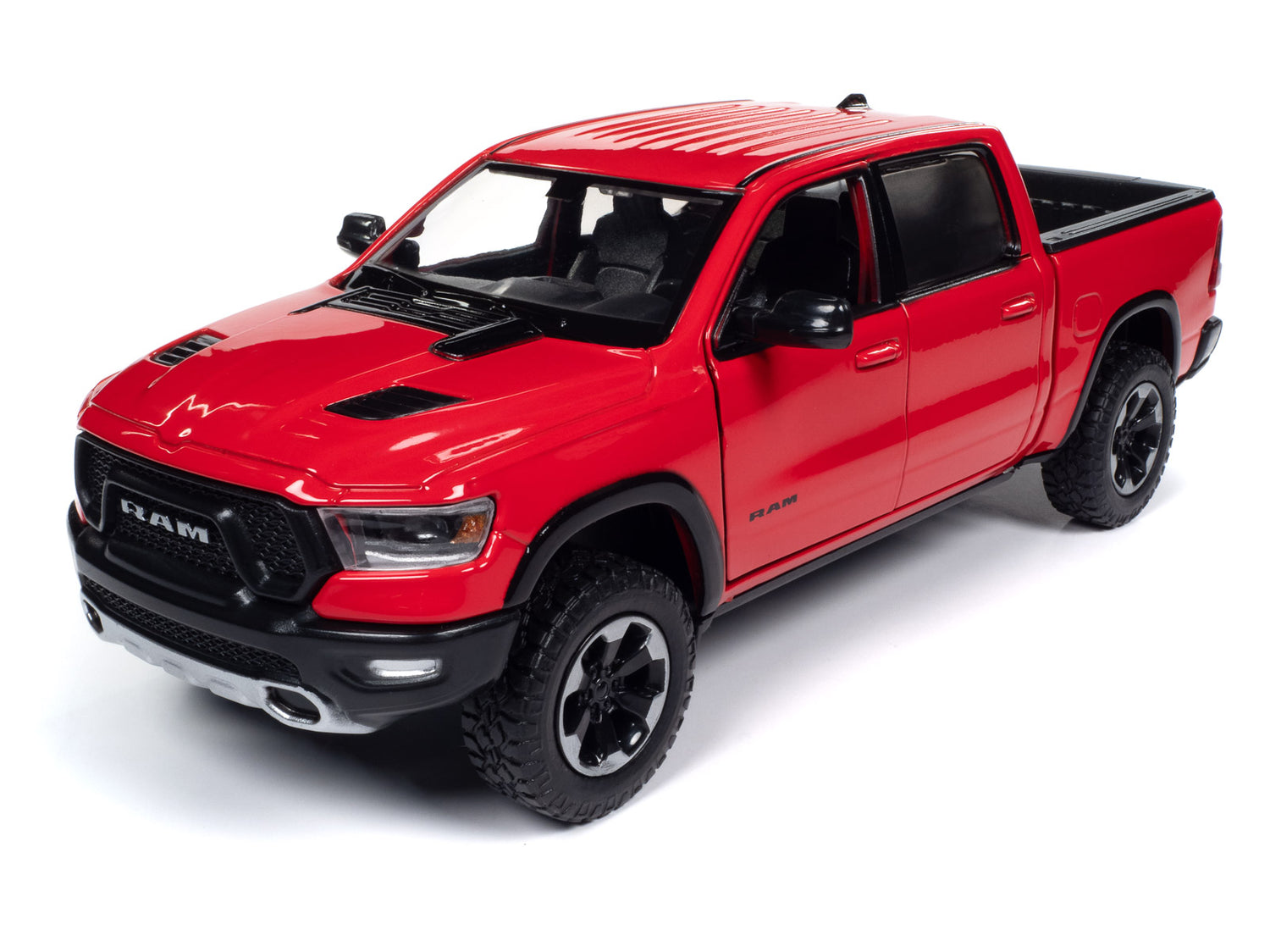 Johnny Lightning 2019 Ram 1500 Crew Rebel (Red) 1:27 Diecast