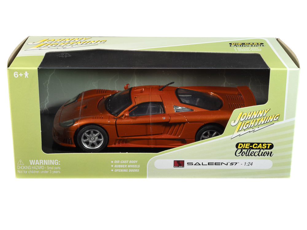 Johnny Lightning 2001 Saleen S7 Twin Turbo (Beryllium) 1:24 Diecast