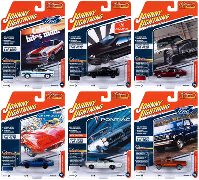 Johnny Lightning Street Freaks 2023 Release 1 Set A (6-Car Sealed Case)  1:64 Scale Diecast