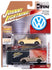 Johnny Lightning 1975 Volkswagen Super Beetle (Ivory) with Collector Tin 1:64 Diecast