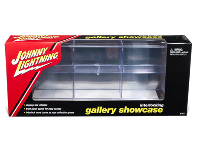 Johnny Lightning Six Car Interlocking Display Case 1:64 Scale