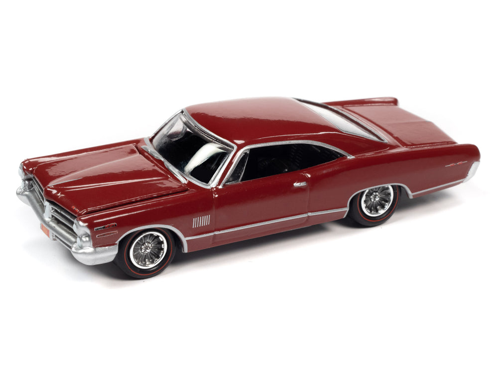 Johnny Lightning Muscle Cars 1965 Royal Bobcat Pontiac Catalina 2+2 (Montero Red) 1:64 Scale Diecast