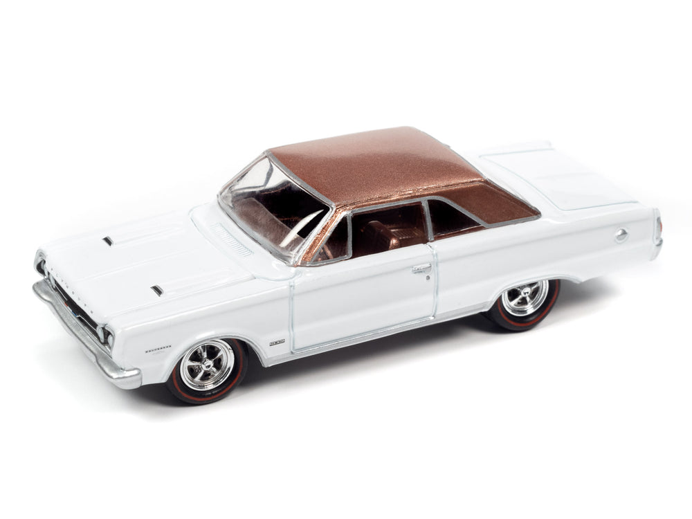 Johnny Lightning Muscle Car 1967 Plymouth GTX (Gloss White) 1:64 Diecast