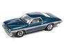 Johnny Lightning Muscle Car 1973 Pontiac Lemans GT (Porcelain Blue Poly) 1:64 Diecast