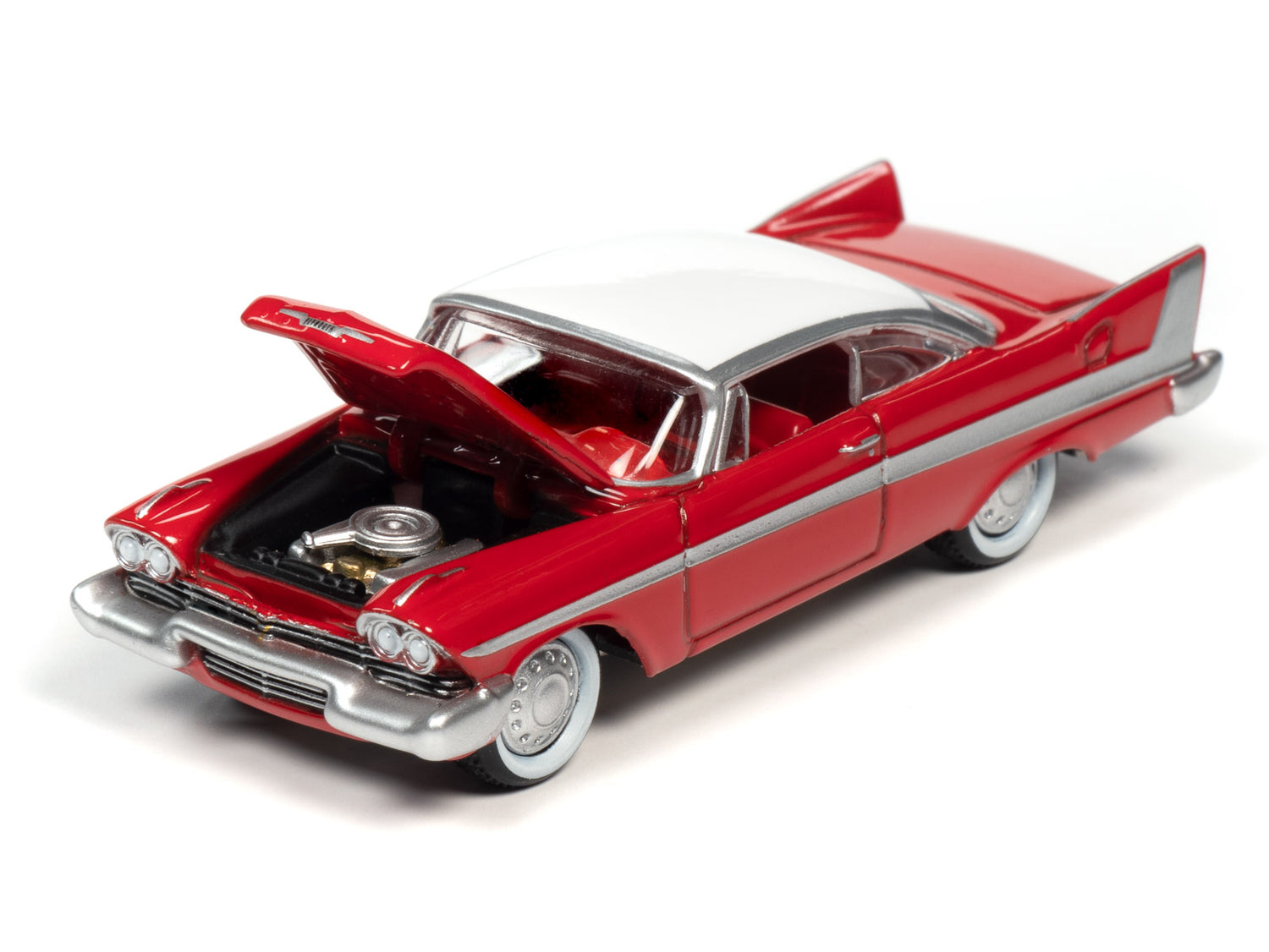 Johnny Lightning Christine 1958 Plymouth Fury (Daytime Version) 1:64 Scale Diecast