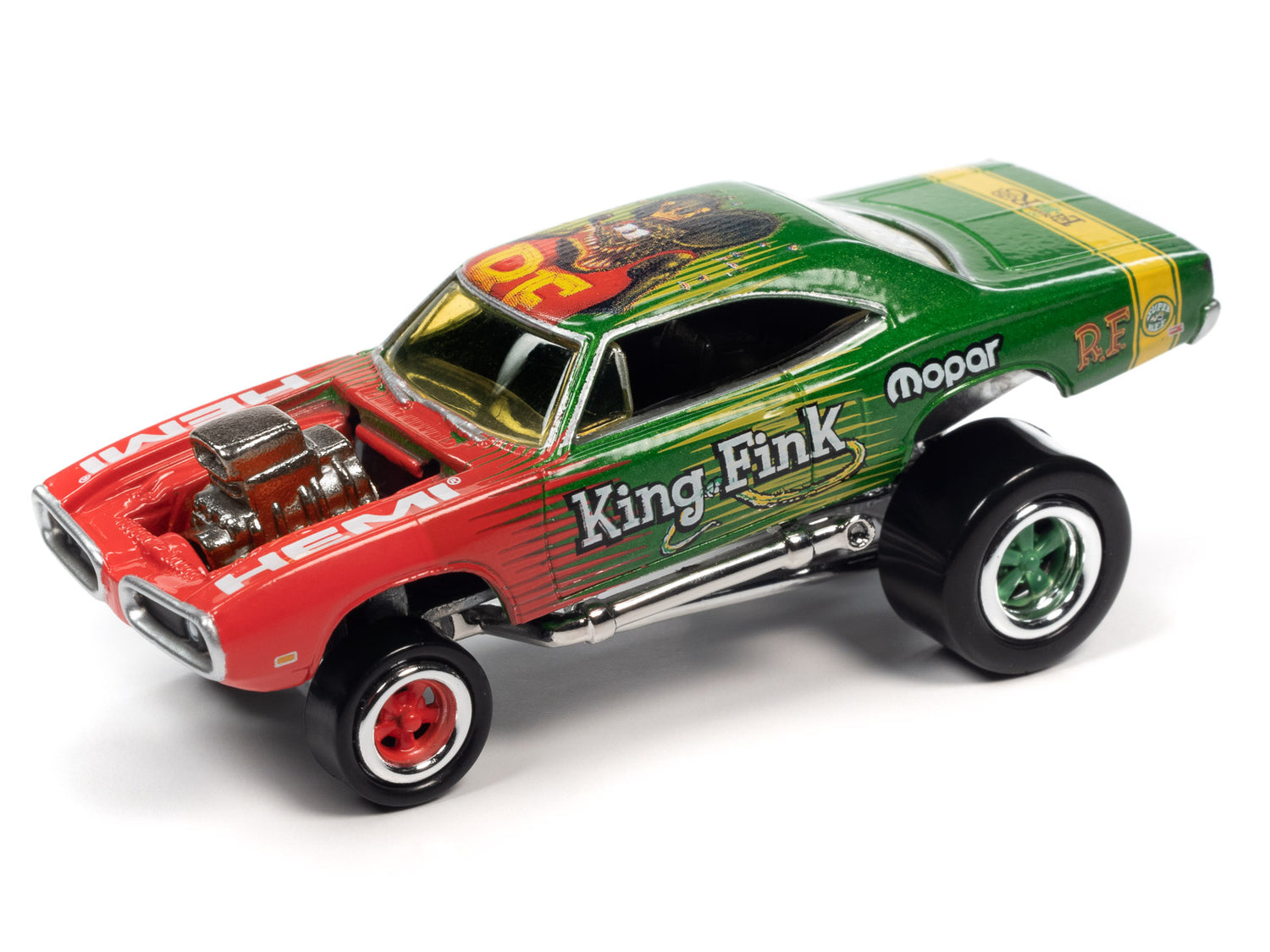 Johnny Lightning Rat Fink Zinger 1970 Dodge Super Bee 1:64 Scale Diecast