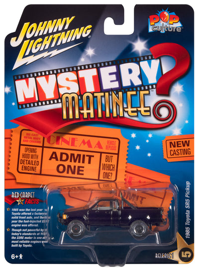 Johnny Lightning Mystery Matinee 1985 Toyota SR5 Pickup 1:64 Scale Diecast (JLPC014)