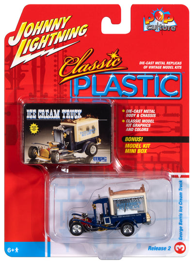 "PRE-ORDER" Johnny Lightning Classic Plastic George Barris Ice Cream Truck 1:64 Scale Diecast (DUE NOVEMBER 2024)