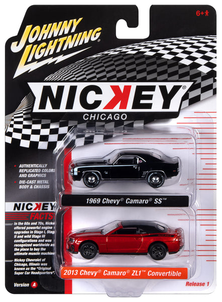Johnny Lightning 2023 Release 1 NICKEY Version A (2-Pack) 1:64 Scale D |  Auto World Store