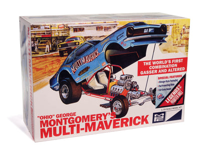 MPC Multi Maverick Funny Car 1:25 Scale Model Kit