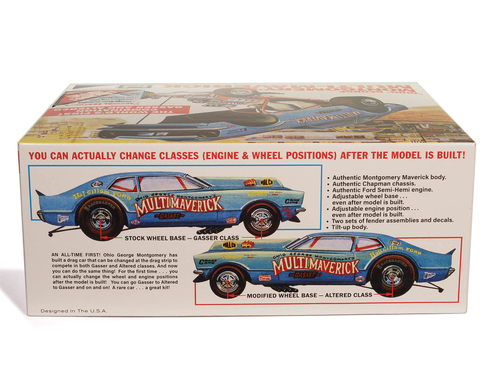 MPC Multi Maverick Funny Car 1:25 Scale Model Kit