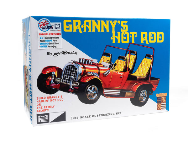 MPC Granny's Hot Rod George Barris 1:25 Scale Model Kit | Auto World Store