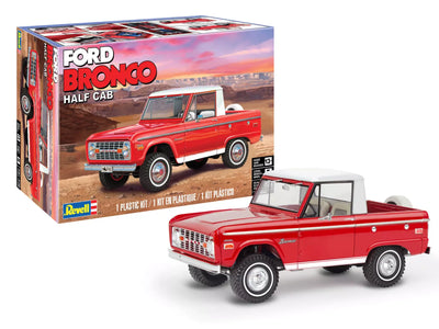 Revell Ford Bronco Half Cab 1:25 Scale Model Kit