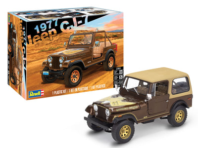 Revell 1977 Jeep CJ7 2N1 1:24 Scale Model Kit