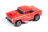 Auto World Xtraction R12 1955 Chevy Bel Air Red HO Scale Slot Car