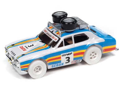 Auto World Xtraction 1975 Ford Rally Escort (iWheels) HO Scale Slot Car