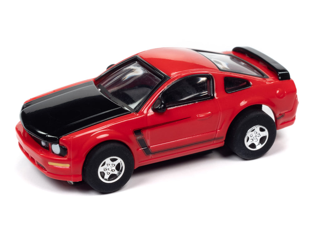 Auto World Super III 2005 Ford Mustang GT (Red) HO Scale Slot Car