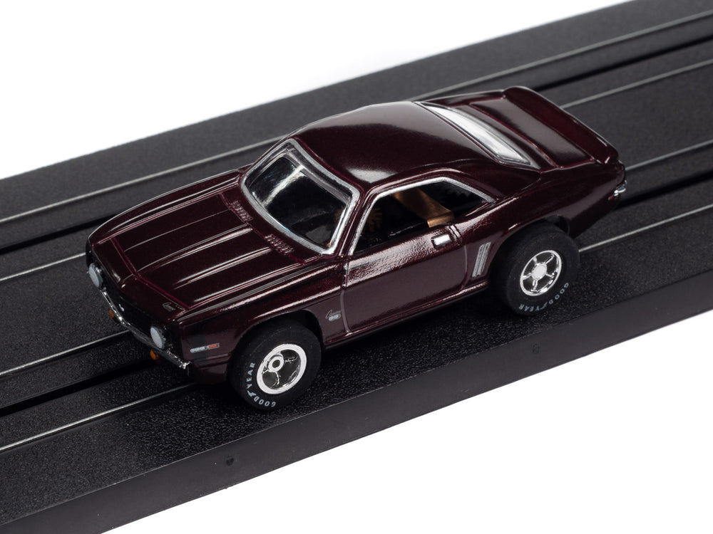 Auto World Xtraction 1969 Camero (Red) HO Scale Slot Car