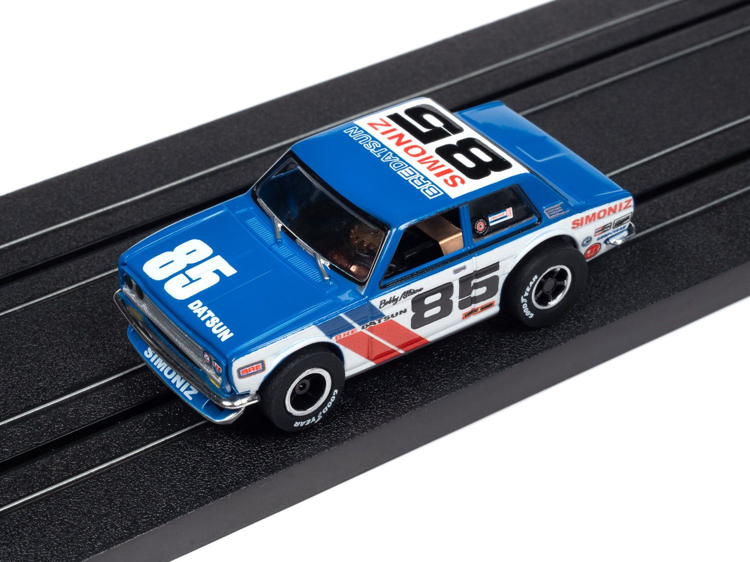 Auto World Xtraction BRE 1972 Datsun 510 HO Scale Slot Car