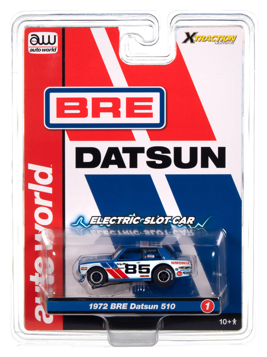 Auto World Xtraction BRE 1972 Datsun 510 HO Scale Slot Car