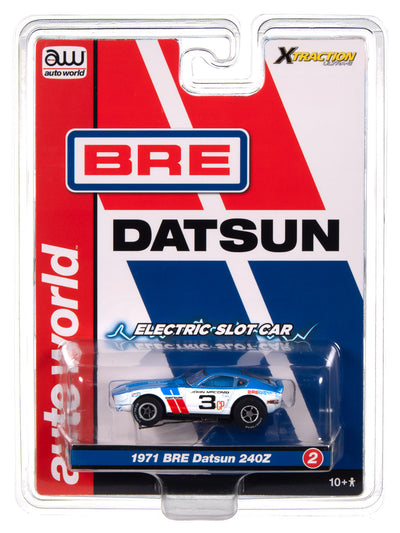 Auto World Xtraction BRE 1971 Datsun 240Z HO Scale Slot Car