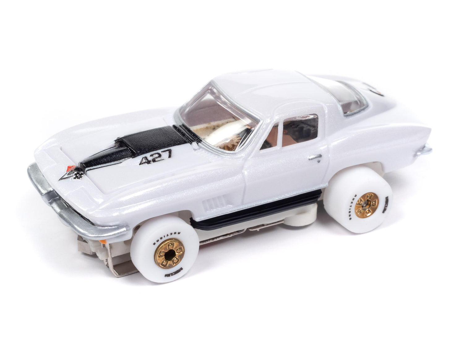 Auto World Thunderjet 1967 Chevy Corvette Coupe (iWheels) HO Scale Slot Car