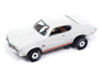 Auto World Thunderjet 1970 Buick GS - Glacier White HO Scale Slot Car