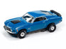 "PRE-ORDER" Auto World Thunderjet 1970 Ford Mustang Boss 429 (Blue) HO Scale Slot Car (DUE JANUARY 2025)