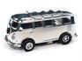 "PRE-ORDER" Auto World Xtraction 1965 VW Samba Bus (Blue) HO Scale Slot Car (DUE JANUARY 2025)