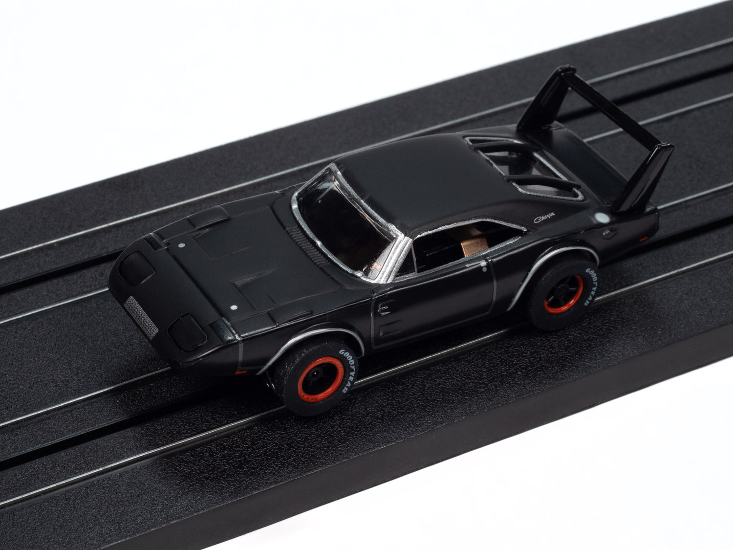 "PRE-ORDER" Auto World Xtraction 1969 Dodge Daytona (Dark Grey) HO Scale Slot Car (DUE JANUARY 2025)