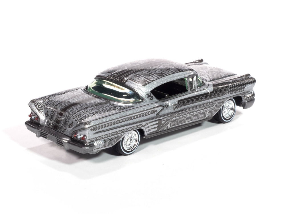 Johnny Lightning 1958 Chevy Impala Lowrider (Auto World Store Exclusive) 1:64 Diecast